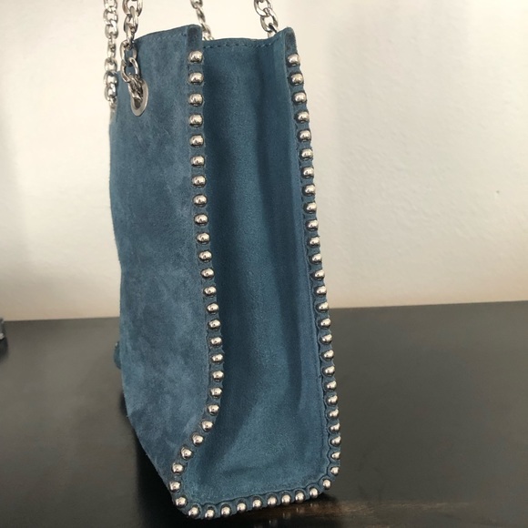 Zara mini suede tote - Picture 3 of 4